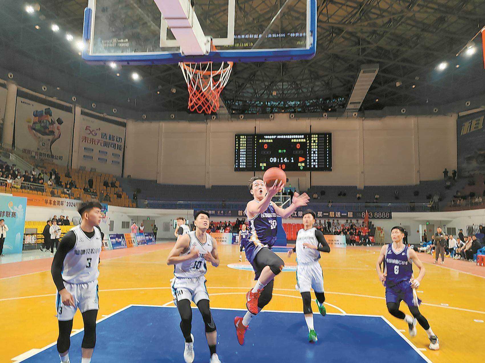 篮球赛事不断扩大，增设新的比赛和联赛